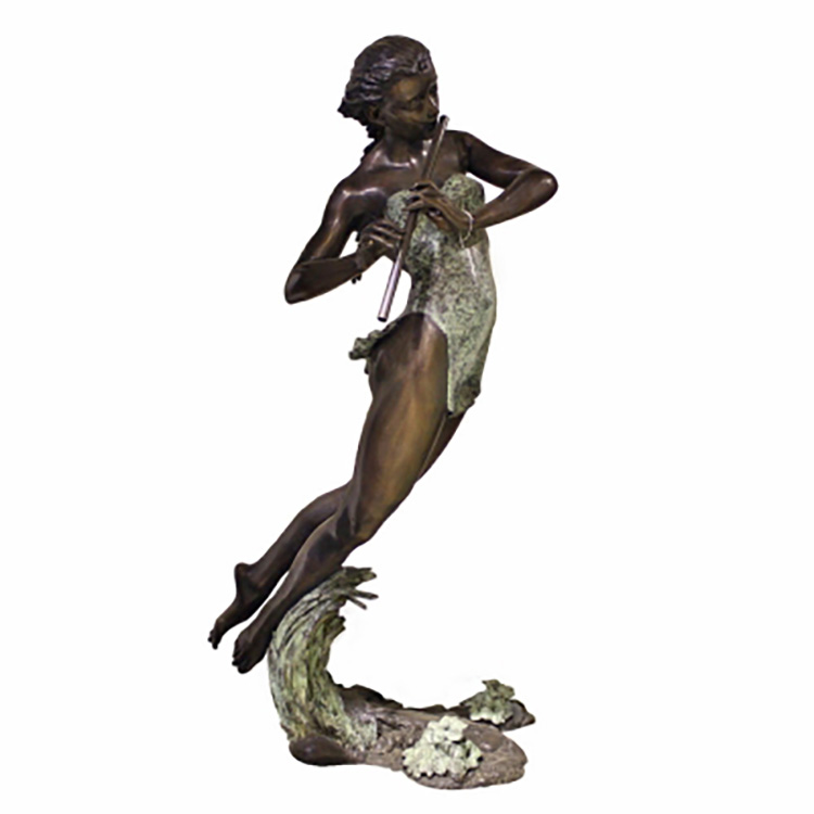 Na prodaju skulptura fontane od bronzane sirene za vanjsku dekoraciju