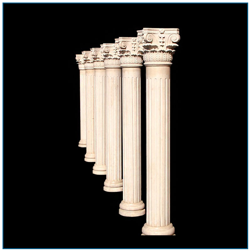 Columna corintia estriada 01