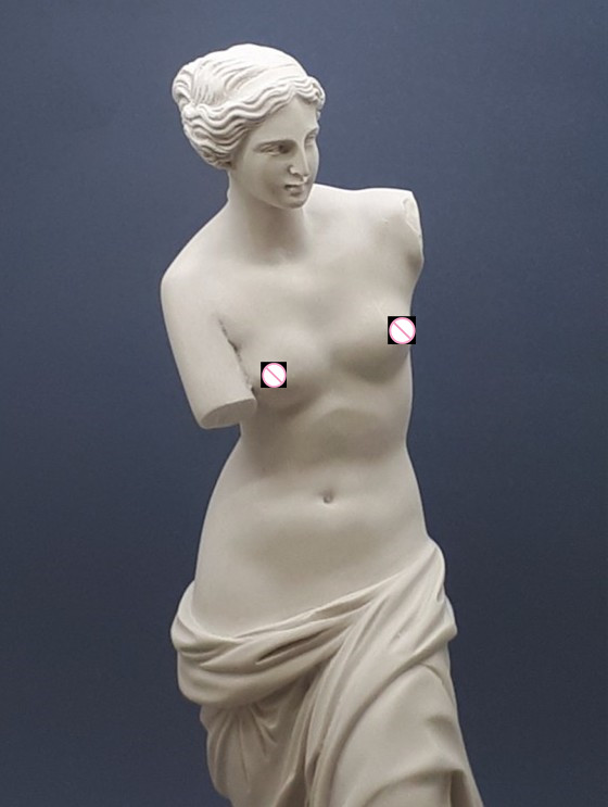 Tafsirin Romawa Kayan Ado Girman Rayuwar Farin Marble Venus De Milo Statue