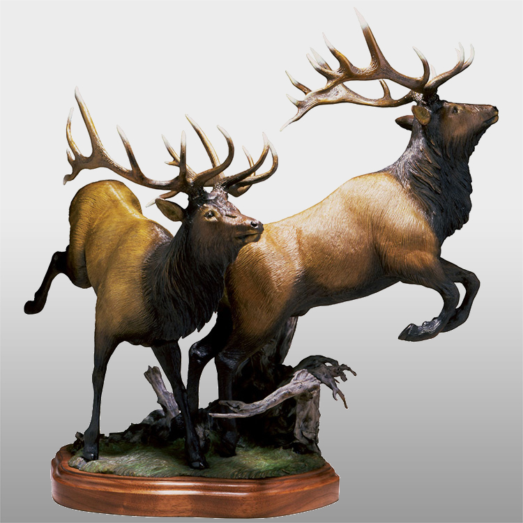 life-size animal reindeer statue deer sculpture for sale