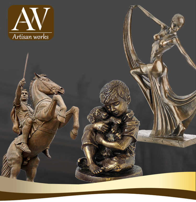 Գործարանային գնով բացօթյա մետաղական քանդակ բնական չափի գործիչներ բրոնզե բալերինայի արձանը վաճառվում է