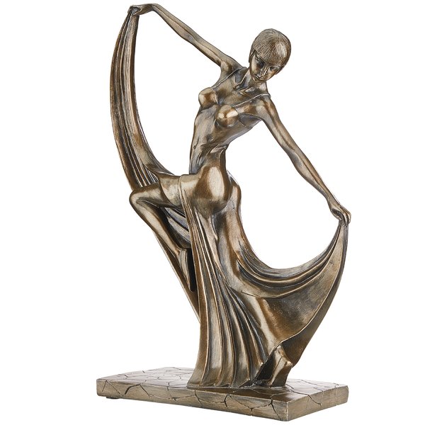 Fabrikpreis für Outdoor-Metallskulptur, lebensgroße Figuren, Bronze-Ballerina-Statue zum Verkauf