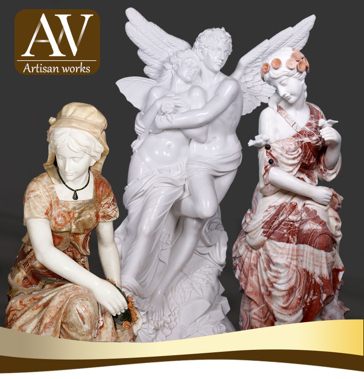 Roman Mythology Decorations Sculpture Life Size White Marble Venus De Milo Statue